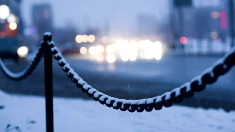 Free Video Stock Snow Falling As Cars Drive By Live Wallpaper - Free Live Wallpaper