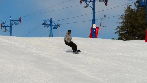 Free Video Stock Snowboarding Down The Hill Live Wallpaper - Free Live Wallpaper