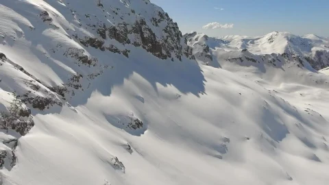 Free Video Stock Snowy Mountains At High Altitude Live Wallpaper - Free Live Wallpaper