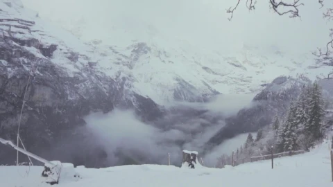 Free Video Stock Snowy Mountains Landscape Live Wallpaper - Free Live Wallpaper
