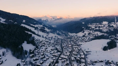 Free Video Stock Snowy Town In The Winter Live Wallpaper - Free Live Wallpaper