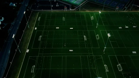 Free Video Stock Soccer Fields Seen From The Air Live Wallpaper - Free Live Wallpaper