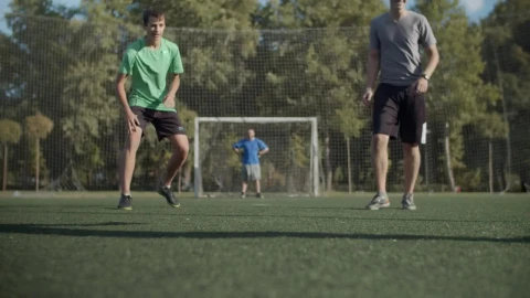 Free Video Stock Soccer Players Playing On A Field Live Wallpaper - Free Live Wallpaper