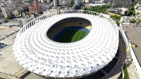Free Video Stock Soccer Stadium Aerial View Live Wallpaper - Free Live Wallpaper