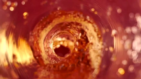 Free Video Stock Soda Coming Out Of A Bottle Seen From The Inside Live Wallpaper - Free Live Wallpaper