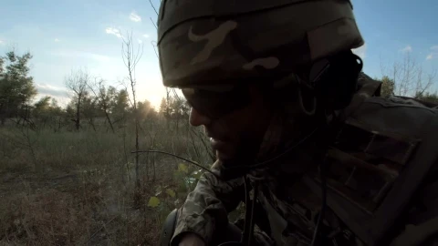 Free Video Stock Soldier Smoking On The Countryside Live Wallpaper - Free Live Wallpaper