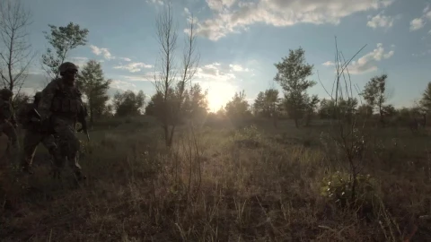 Free Video Stock Soldiers Walking Through The Field Live Wallpaper - Free Live Wallpaper