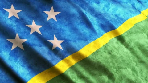 Free Video Stock Solomon Islands Waving Flag Live Wallpaper - Free Live Wallpaper