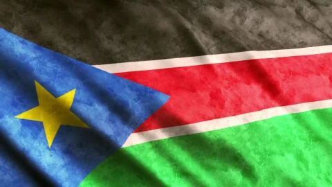 Free Video Stock South Sudan Flag Waving Live Wallpaper - Free Live Wallpaper