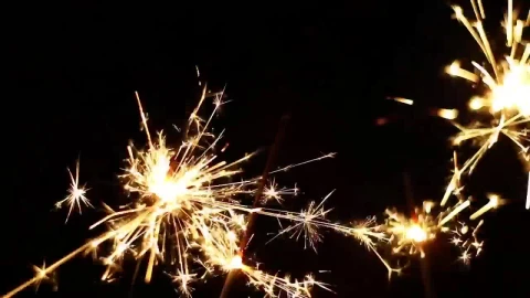 Free Video Stock Sparkles On A Black Backgroound Live Wallpaper - Free Live Wallpaper