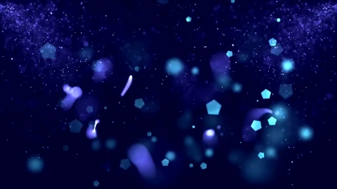 Free Video Stock Sparkling Particles On Blue Background Live Wallpaper - Free Live Wallpaper