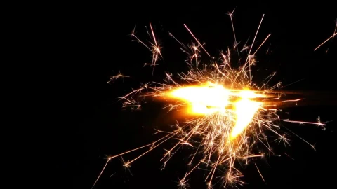 Free Video Stock Sparks Flame Light From The Right Of The Shot Live Wallpaper - Free Live Wallpaper