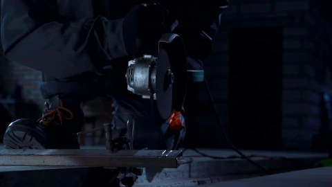 Free Video Stock Sparks Flying While Cutting Metal Live Wallpaper - Free Live Wallpaper