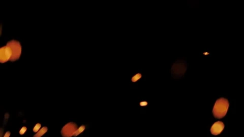 Free Video Stock Sparks Of Fire On A Black Background Live Wallpaper - Free Live Wallpaper