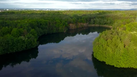 Free Video Stock Spectacular Shot Of A Lake Reflecting The Sky Live Wallpaper - Free Live Wallpaper