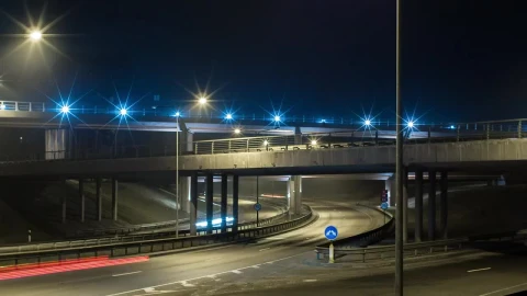 Free Video Stock Speed Traffic At Night Live Wallpaper - Free Live Wallpaper