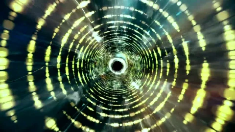 Free Video Stock Speeding Down A Tube With Lights And Abstract Shapes Live Wallpaper - Free Live Wallpaper