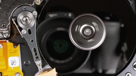 Free Video Stock Spinning Disk Drive And Mechanical Parts Live Wallpaper - Free Live Wallpaper