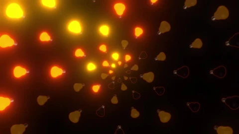 Free Video Stock Spotlights On A Black Background Blinking Live Wallpaper - Free Live Wallpaper