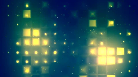 Free Video Stock Square Blinking Lights Wall Live Wallpaper - Free Live Wallpaper