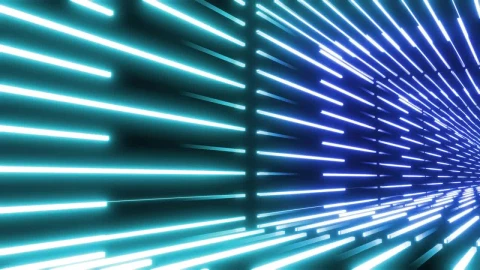 Free Video Stock Square Tunnel With Walls Covered In Beams Of Light Live Wallpaper - Free Live Wallpaper