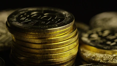 Free Video Stock Stack Of Real Bitcoins Live Wallpaper - Free Live Wallpaper