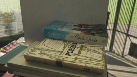 Free Video Stock Stacked Books Live Wallpaper - Free Live Wallpaper