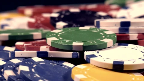 Free Video Stock Stacked Multicolor Casino Chips Live Wallpaper - Free Live Wallpaper