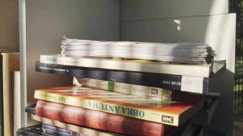 Free Video Stock Stacked Library Books Live Wallpaper - Free Live Wallpaper