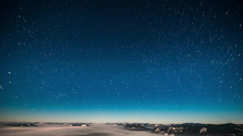 Free Video Stock Starry Blue Sky Time Lapse Live Wallpaper - Free Live Wallpaper