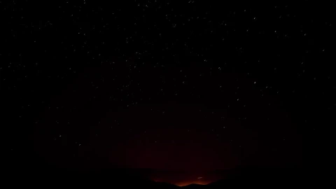 Free Video Stock Starry Sky Moving At Night With A Bright Moon Live Wallpaper - Free Live Wallpaper