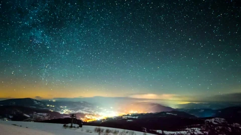 Free Video Stock Starry Sky Of The Milky Way Time Lapse Live Wallpaper - Free Live Wallpaper