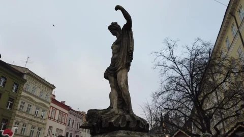 Free Video Stock Statue In A Town Live Wallpaper - Free Live Wallpaper