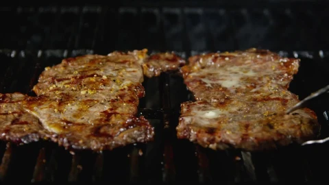 Free Video Stock Steaks On A Hot Bbq Grill Live Wallpaper - Free Live Wallpaper