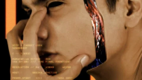 Free Video Stock Strange And Colorful Video Of A Man Removing His Face Live Wallpaper - Free Live Wallpaper