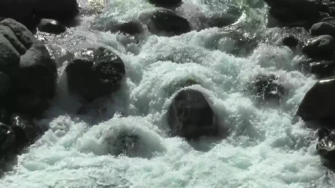 Free Video Stock Stream Flowing Between The Rocks Live Wallpaper - Free Live Wallpaper