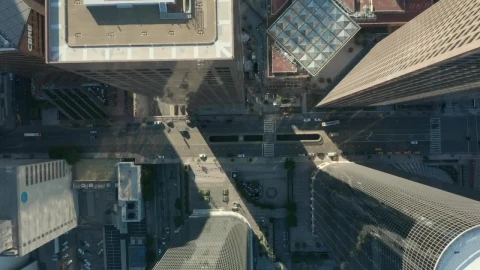 Free Video Stock Street Of A Metropolis From The Top Of Buildings Live Wallpaper - Free Live Wallpaper
