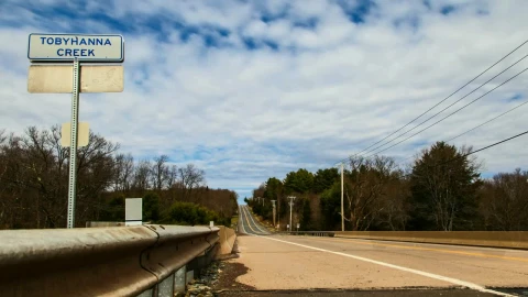 Free Video Stock Street Signs On A Country Road Live Wallpaper - Free Live Wallpaper
