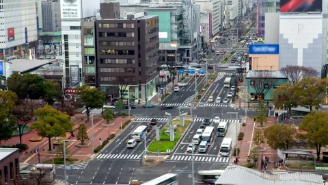 Free Video Stock Streets Of A Big City With Cars And People Live Wallpaper - Free Live Wallpaper