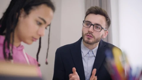 Free Video Stock Strict Teacher Scolds His Student Live Wallpaper - Free Live Wallpaper