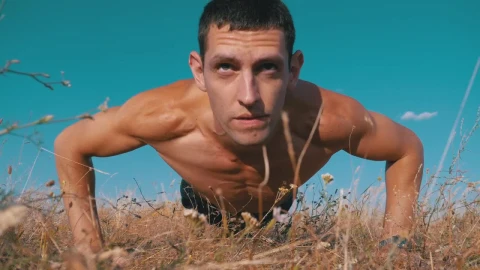 Free Video Stock Strongman Doing Push Outs Outdoors Live Wallpaper - Free Live Wallpaper