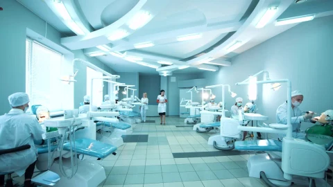 Free Video Stock Students Practicing Dental Procedures Live Wallpaper - Free Live Wallpaper