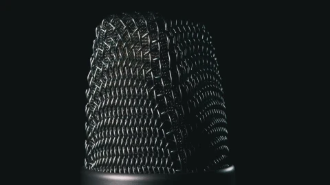 Free Video Stock Studio Microphone Rotating Live Wallpaper - Free Live Wallpaper