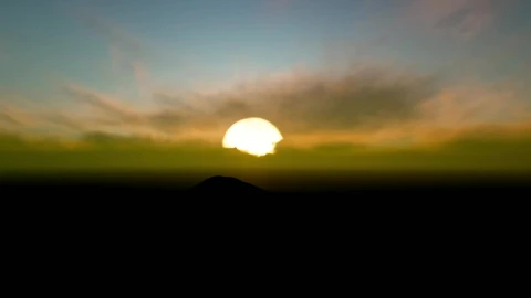 Free Video Stock Stunning D Sunrise In The Skyline Live Wallpaper - Free Live Wallpaper