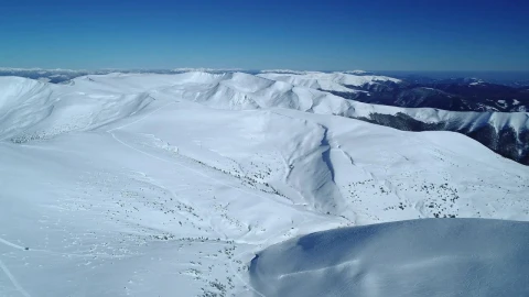 Free Video Stock Stunning Snowdrifts In A Mountain Range Live Wallpaper - Free Live Wallpaper