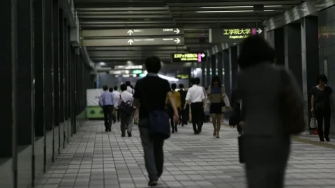 Free Video Stock Subway Network In Tokyo Live Wallpaper - Free Live Wallpaper