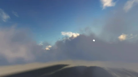 Free Video Stock Sun Flare Through The Clouds D Render Live Wallpaper - Free Live Wallpaper