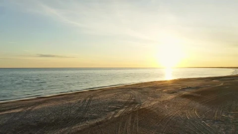 Free Video Stock Sun Reflecting Off The Ocean Live Wallpaper - Free Live Wallpaper