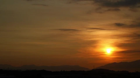 Free Video Stock Sun Rising Above The Hills Live Wallpaper - Free Live Wallpaper