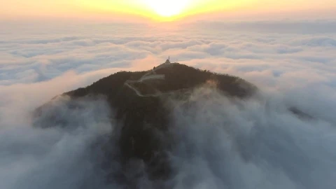 Free Video Stock Sunrise At The Top Of The Mountain Live Wallpaper - Free Live Wallpaper